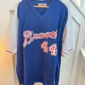 Vintage Atlanta Braves Hank Aaron Jersey #44